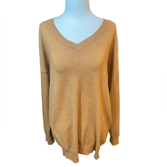 Dreamers v neck line cozy sweater size  Medium - Picture 3 of 9